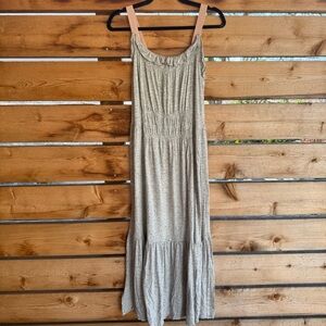 Rebecca Taylor linen jersey midi dress | medium